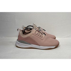 Clove Pink White Nursing Slip On Shoes CL007 Womens Size 10.5 / Mens 9 Rare Pink